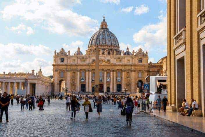 A beautiful view of Rome.